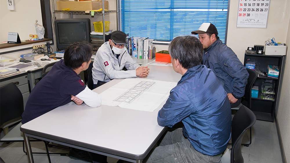 落ち着いた雰囲気で働きやすい職場